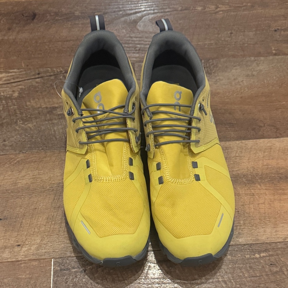 On Running Men's Vibrant Yellow Athletic Shoes